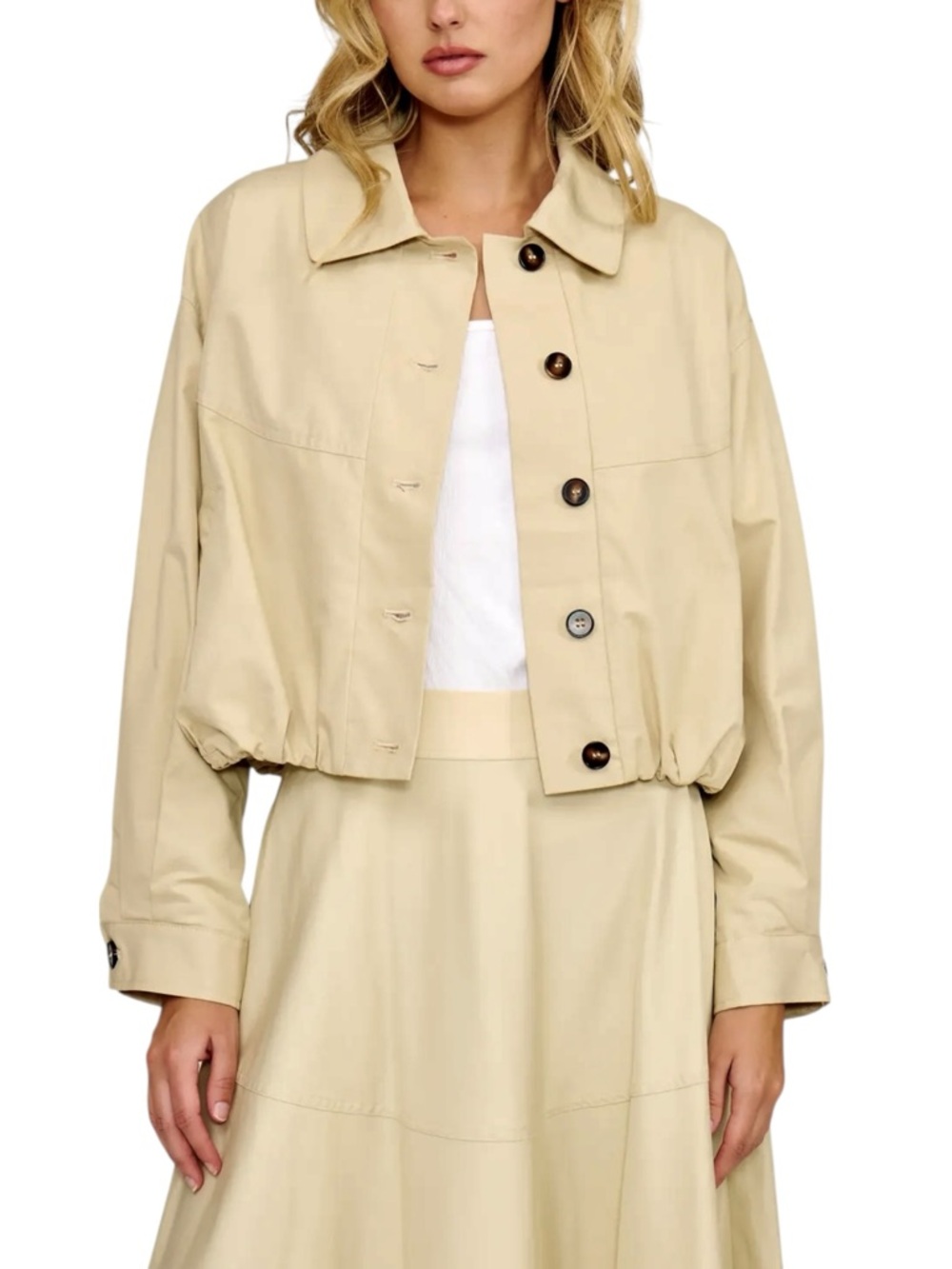 LUCY PARIS Tiana bubble hem jacket Size M